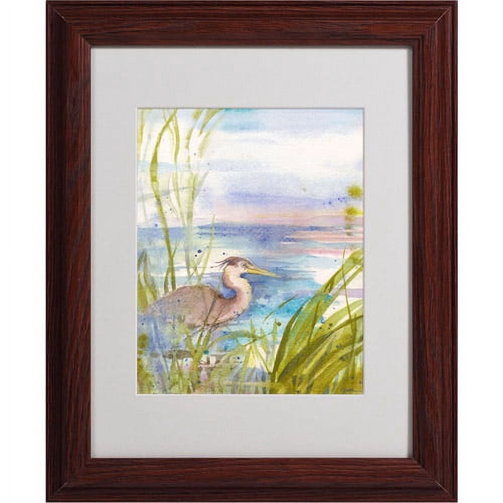 Trademark Fine Art "Reflection" Matted Framed Art by Sheila Golden