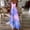 (Fashion 73)Purple, variant on Aimik Maxi Sundress for Women Summer Printed Everyday Maxi Dress Ankle Length Draped Fabric Breathable Comfort Outdoor Dress