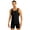 Black, variant on Men's Wrestling Singlets Bodysuit Slim Fit Sport Leotard Jumpsuits Athletic Sleeveless Tank Silver-gray L