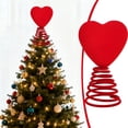 thumbnail image 1 of Adornos navideños, adornos navideños, regalos navideños, adorno de estrella en la parte superior del árbol de primavera, decoración navideña para el hogar, estrella superior, 1 of 8