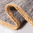 thumbnail image 5 of SAFAVIEH Cape Cod Ainsley Texture/Embroidery Runner Rug, Light Gray/Natural, 2'3" x 8', 5 of 10