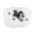 thumbnail image 1 of Telaraña Decorativa de Halloween con Arañas Falsas, Telarañas Elásticas Luminosas Y Espeluznantes para Interiores Y Exteriores, Casa Encantada, Decora 200g 30 Arañas Falsas, 1 of 8