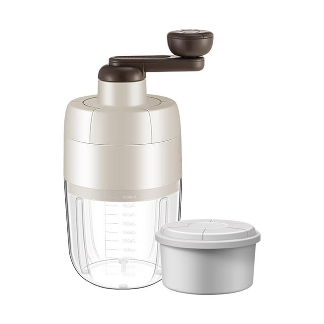 Trituradora de hielo Manual, máquina de conos de nieve de hielo afeitado DIY, máquina de conos de nieve con caja de hielo para actividades al aire