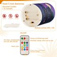 thumbnail image 5 of Yayeee Flameless Candles with Remote Flickering Battery Operated Multi Color Changing, Purple Street, 5 of 7