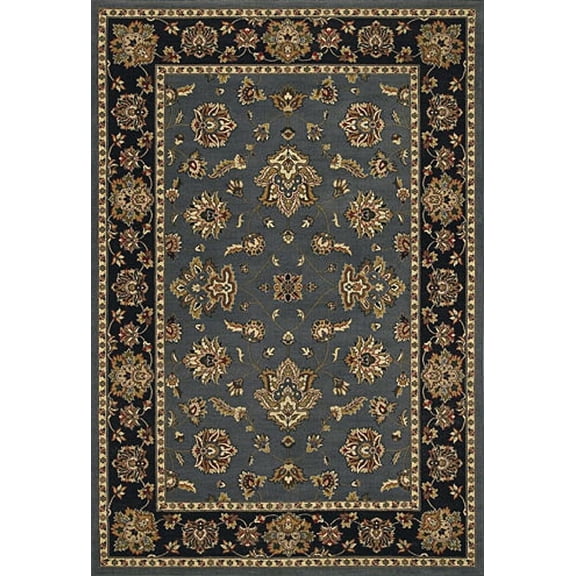 Oriental Weavers Ariana Area Rug 623H3 Blue Global Vines 6' 7" x 9' 6" Rectangle