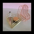 thumbnail image 4 of 2 Uds Bandeja de Metal Bandejas de Frutas Bandejas de Almacenamiento de JoyeríA Cesta de CorazóN Cesta de Alambre Cesta de Almacenamiento de Archivos Libro, 4 of 6