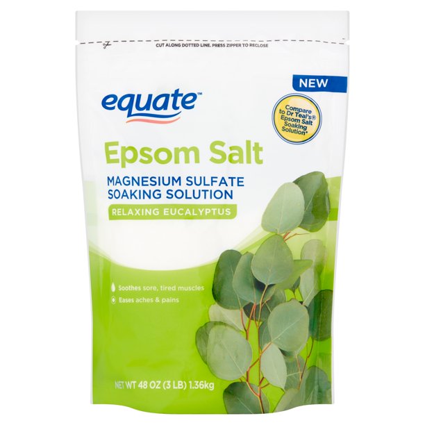 Equate Epsom Salt Relaxing Eucalyptus, 3 lbs