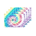 thumbnail image 4 of MKHERT Abstract Colourful Spiral Tie Dye Placemats Table Mats for Dining Room Kitchen Table Decoration 12x18 inch,Set of 4, 4 of 4