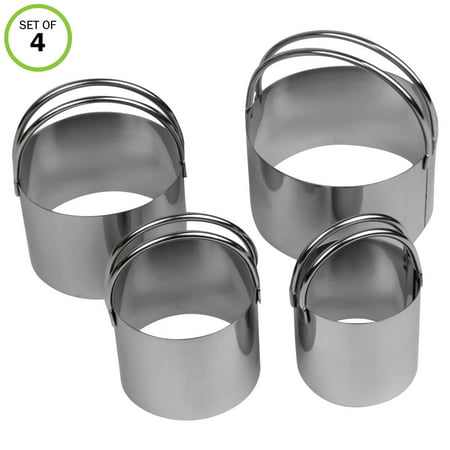 Evelots Cookie Cutter-Biscuit-Stainless Steel-Easy to Use Handles-4