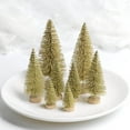 thumbnail image 2 of AYYUFE 8Pcs Mini Christmas Trees Snowy Pine Xmas Party Ornament Holiday Decoration, 2 of 6