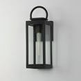 thumbnail image 4 of 40314CLBK Maxim Lighting Nassau Vivex - 1 Light Outdoor Wall Lantern-16 Inches Tall and 5 Inches Wide-Black Finish, 4 of 5