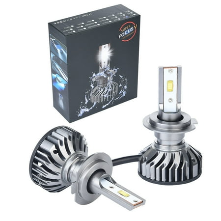 

Valentine s Day for parties 2 x H7 LED 30W 2800LM F2 Headlight Car High/Low Beam Auto Bulbs 6000K Black