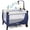 Blue, variant on Minikid Nursery Center Playard with Bassinet Music and Toys, Baby Playpen for Newborn to Toddlers,Blue