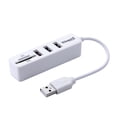 thumbnail image 3 of Dsscvnef USB HUB,3 Port USB 2.0 HUB avec Line HUB Combo Card Reader TF/SD All-In-One Splitter, 3 of 5