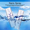 thumbnail image 5 of 2 Pieces Nano Facial Mister Portable Mini Face Mist Steamer Handy Mist Sprayer with Mirror Design Moisturizing and Hydrating for Eyelash Extension (White), 5 of 5