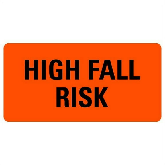 HIGH FALL RISK Labels