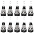 thumbnail image 1 of Electrical Test Accessories,10Pcs Banana Socket Brass Banana Plug Banana Socket Masterfully Created, 1 of 8