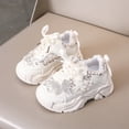 thumbnail image 2 of YOUYEDIAN Toddler Girls Sneakers Kids Casual Comfy Non Slip Sneaker Fashion Athletic Shoes, 2 of 4