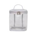 thumbnail image 1 of Tocador Multipropósito Transparente Bolsita Cosmética PVC Impermeable Con Y para Mujeres Viajes Organización Baño, 1 of 9