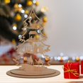 thumbnail image 1 of Cartel de Mesa Navideño Ornamental Letrero Rústico de Madera para Decorar La Mesa Centro de Mesa para Fiestas Y Salón Adecuado para Regalo Decoración Estilo F, 1 of 8