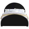 thumbnail image 7 of Meridian Furniture Brody Black Velvet Full Bed, 7 of 7
