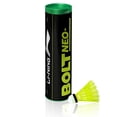 thumbnail image 1 of Li-Ning Bolt Neo Nylon Badminton Shuttlecocks With Extreme Durability & Qucik Recovery | Yellow , Pack Of 6, 1 of 5