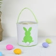 thumbnail image 4 of Large Capacity Easter Goodie Bag with Bunny Pattern ＆ Tail Candy Gifts Basket, 4 of 12