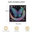 thumbnail image 3 of Fenyluxe Butterfly Crescent Moon Stars Canvas Wall Art Decor Ready To Hang for Room Home Decor 16x16in, 3 of 6
