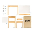thumbnail image 2 of SHIMY Mesa y Sillas para Ni&ntilde;os Montessori, Fabricado en Madera de Abedul y MDF, Mesita Infantil y Escritorio para Ni&ntilde;os, F&aacute;cil de Armar, 2 of 8