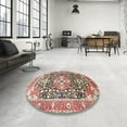 thumbnail image 3 of Ahgly Company Indoor Rectangle Traditional Brown Persian Area Rugs, 5' x 7', 3 of 6