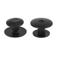 thumbnail image 3 of 20 Sets Universal Car Floor Mat Clips Fixing Grips Anti Slip Buckle Black 0.98 Inch, 3 of 6