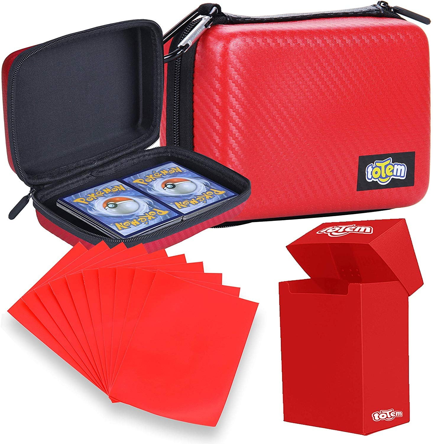 Totem World Card Case with Deck Box Protector and 100 Card Sleeves