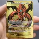 thumbnail image 3 of 10000HP Charizard Vmax Cards Metal English Card Arceus GX Vstar V Golden Limited Kids Gift Game Battle Collection Cards, 3 of 5