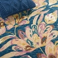 thumbnail image 2 of SAFAVIEH Blossom Tobias Floral Area Rug, Blue/Plum, 8' x 10', 2 of 8