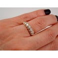 thumbnail image 5 of 3.00Ct Round Cut Lab Created Diamond Anniversary Ring 14k Yellow Gold Plated, 5 of 5