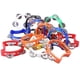 thumbnail image 2 of Half Moon Tambourine 30 Pcs Tambourine With Bells Plastic Tambourines, 2 of 5