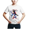 thumbnail image 2 of TOOYOU Boys Summer T-Shirt Short Sleeve Prints T Shirt Tops Size 12-13 Years Clear, 2 of 5