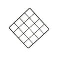 thumbnail image 1 of 2 Pcs Multifunctionl Metal Mesh Photo Grid Panel Wall Decor Photo Wall Wall Display Organizer (Black), 1 of 8
