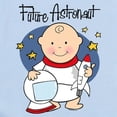 thumbnail image 2 of CafePress - Future Astronaut Infant Bodysuit - Baby Light Bodysuit, Size Newborn - 24 Months, 2 of 4