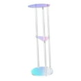 thumbnail image 3 of Dualoai Acrylic Side Table Colorful NightStand Bedside Table for Office Home Balcony, 3 of 9