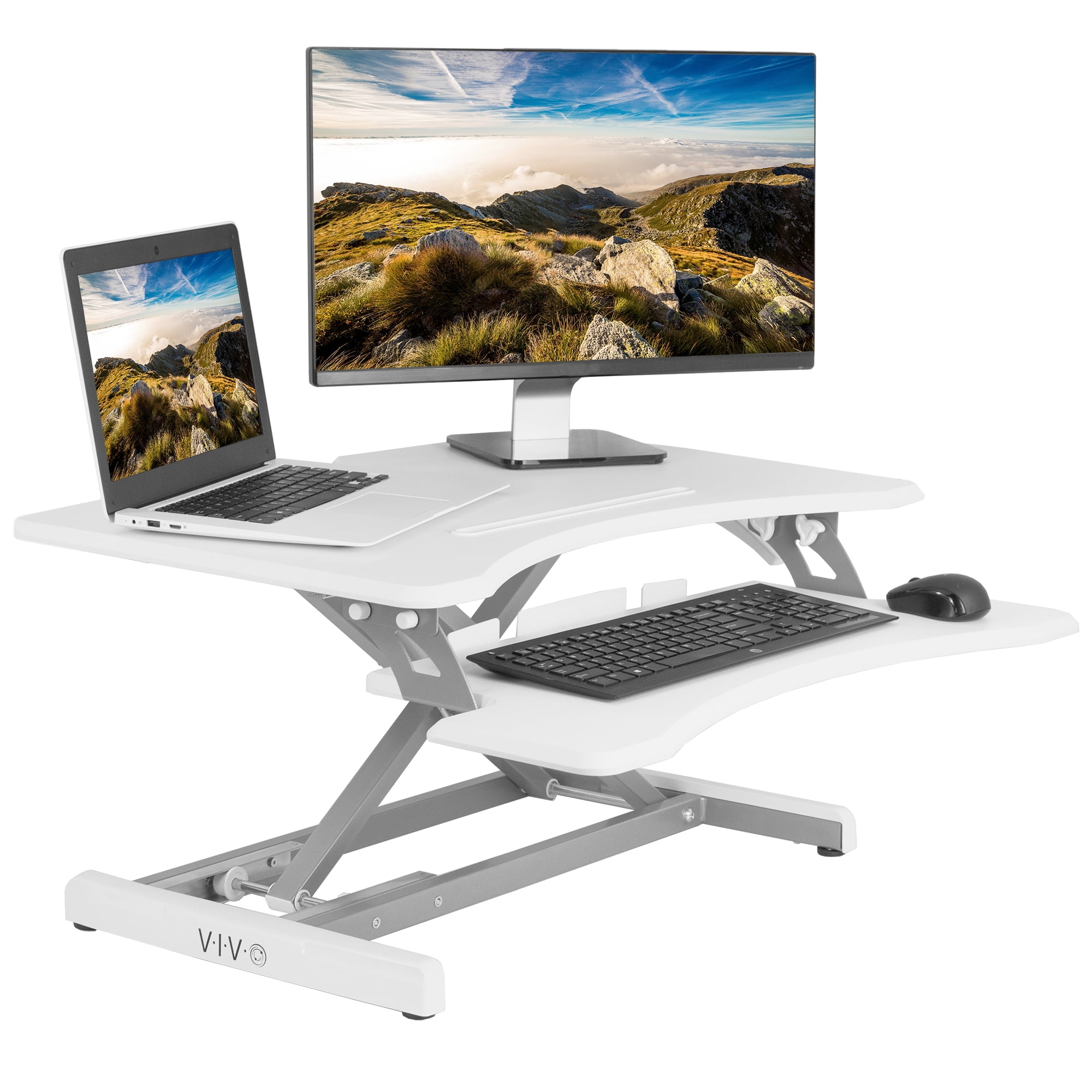 vivo height adjustable standing desk converter vivo height adjustable standing desk converter