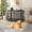 Black, variant on Ironovahome 48" Heavy Duty Dog Crate Furniture, Chew-Proof & Escape-Proof Wooden Dog Cage with Safe Locks & Double Doors, XL Indoor Dog Kennel Pet House for Large Dogs Up to 100lb, White