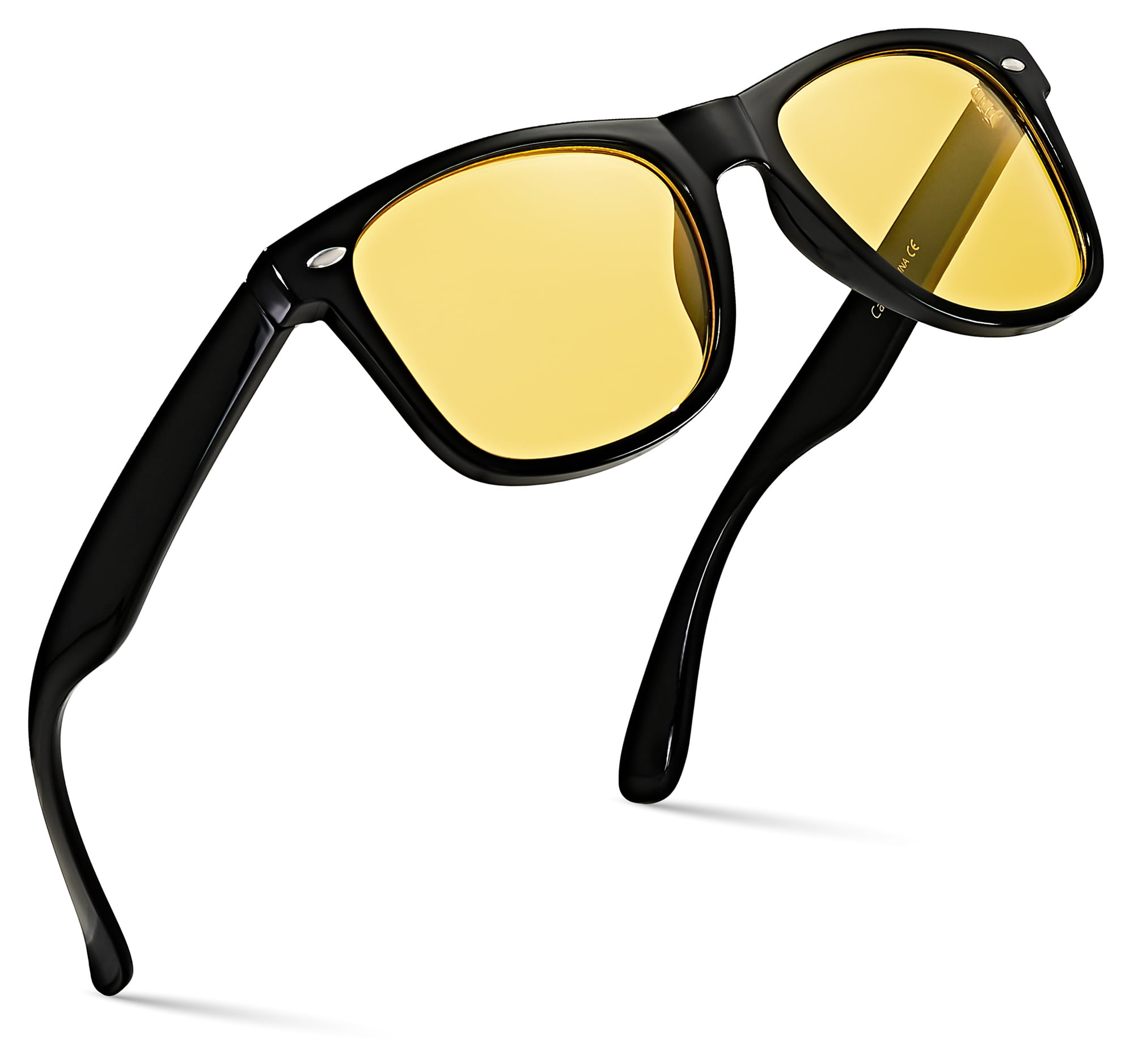 Gloss Black | Yellow Night Driving