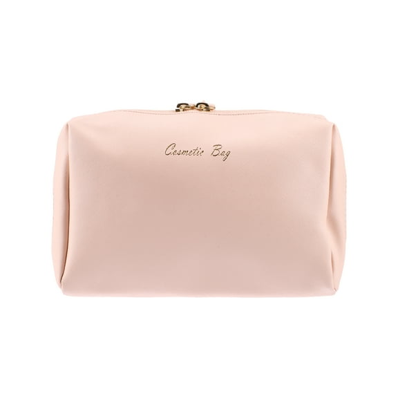 1 Pc Women Durable Small Makeup Bag for Vacation Camping Business Travel Bathing Pink