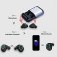 thumbnail image 5 of Wireless Earbuds,TWS V5.0 Wireless True Bluetooth Earbuds Mini Portable Sweat-Proof Sports Twins Earphones Stereo Bass Headset with Charging Case, 5 of 5