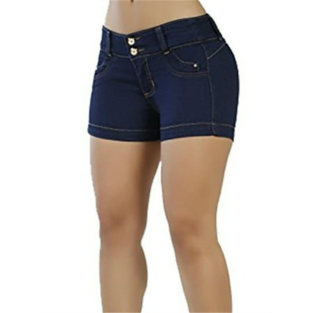 Women High Waisted Denim Shorts Jean Shorts
