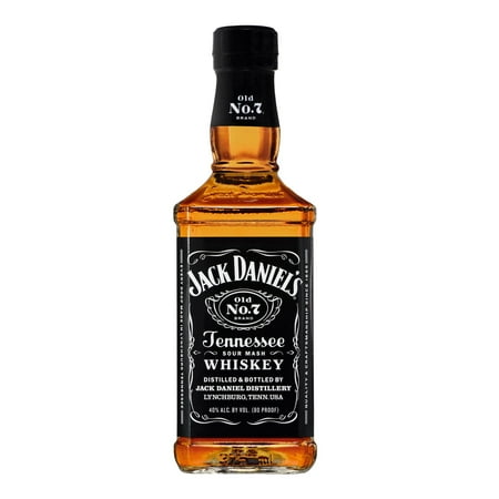 Jack Daniel's Old No. 7 Tennessee Whiskey, 375 ml Bottle, 40% ABV