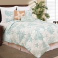 thumbnail image 2 of Juego de colcha reversible para cama doble Ocean Treasures de C&F Home, 2 of 8