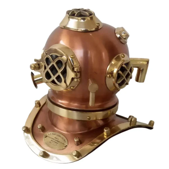 Nautical Mini Diving helmet Scuba US Navy V Mark Diver Helmet Antique Maritime Deep Sea Divers helmet
