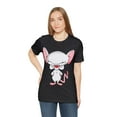 thumbnail image 3 of Pinky & The Brain Graphic Tee - Classic Cartoon Shirt - Valentines Day, 3 of 6